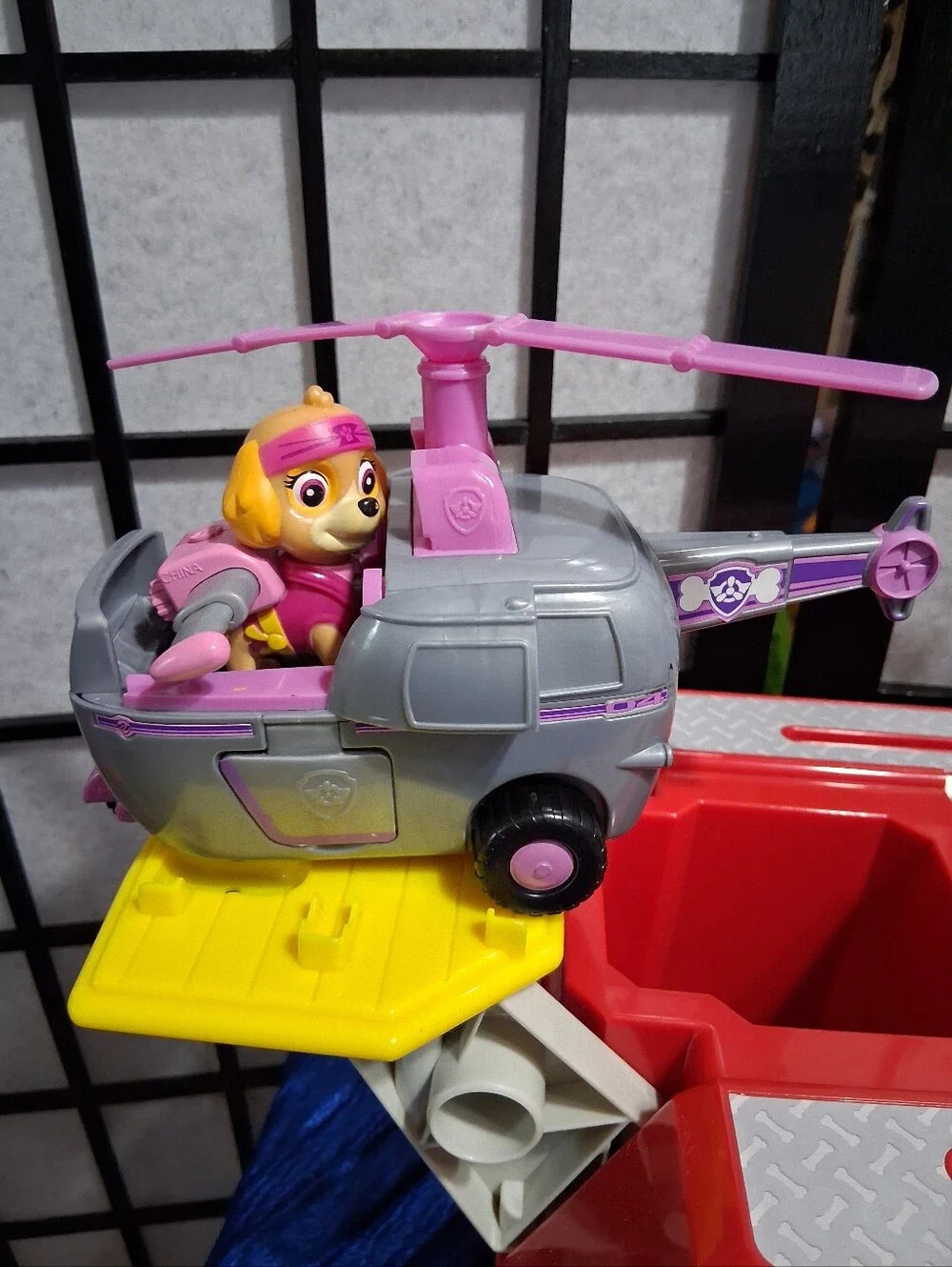 PAW Patrol Red Rescue Boat Toy with - Light and Sounds
